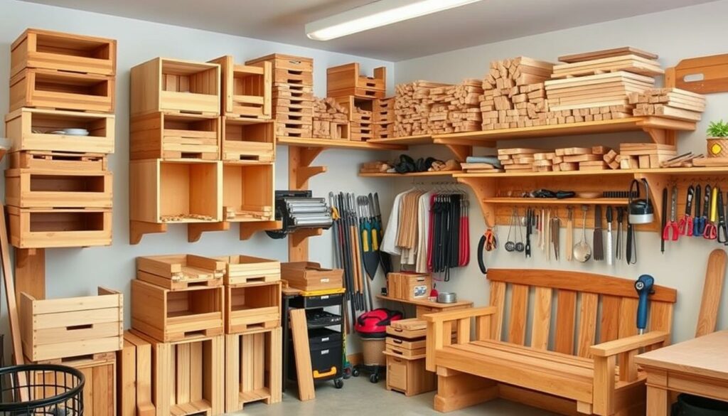 diy wood storage solutions