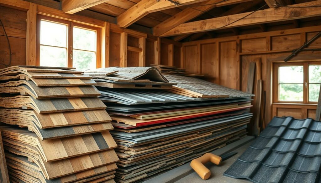 roofing materials for woodworking shed